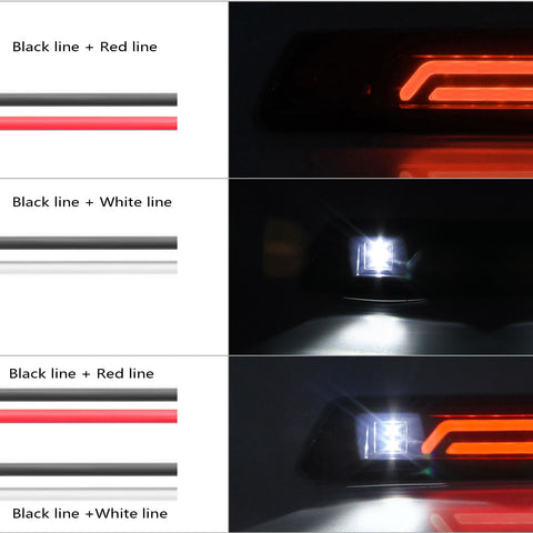 Smoke Full LED Cargo Cab 3RD Third Brake Stop Tail Light For 2009-2014 Ford F150