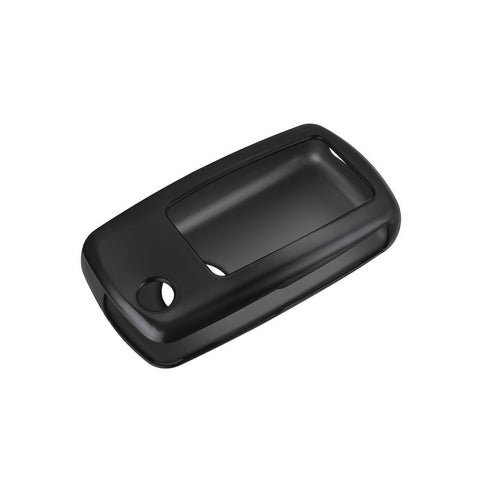 For Volkswagen Key Fob Cover, Soft TPU Key Holder Case Car Key Protector for VW Tiguan Touran Passat LaVida Sagitar Jetta Skoda Golf Polo Santana, Black