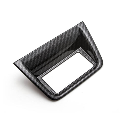 for Honda Accord 2018 2019 Car Console Control Function Button Trim Cover Panel Frame Decor ABS Carbon Fiber Look