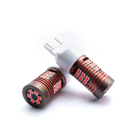 2x 30-SMD LED 7443 7440 7444NA Bulb for Brake Tail Stop Light Front Rear Turn Signal Lamp Parking Backup Reverse Light DRL Error Free