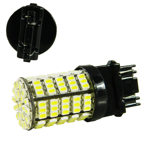 Xenon White 3157 3156 5630 127-SMD LED Backup Reverse Tail Brake Stop Lights