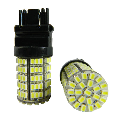 Xenon White 3157 3156 5630 127-SMD LED Backup Reverse Tail Brake Stop Lights