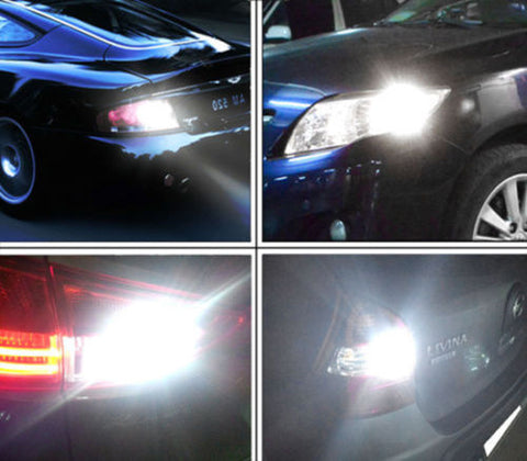 Xenon White 3157 3156 5630 127-SMD LED Backup Reverse Tail Brake Stop Lights