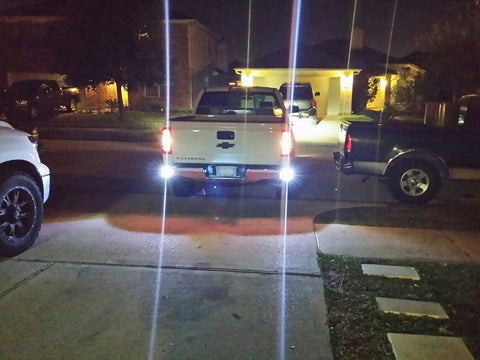 Xenon White 3157 3156 5630 127-SMD LED Backup Reverse Tail Brake Stop Lights