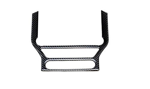 Car Interior Multimedia Control Center Console Penal Trim Carbon Fiber Sticker For Ford Mustang 2015-2020