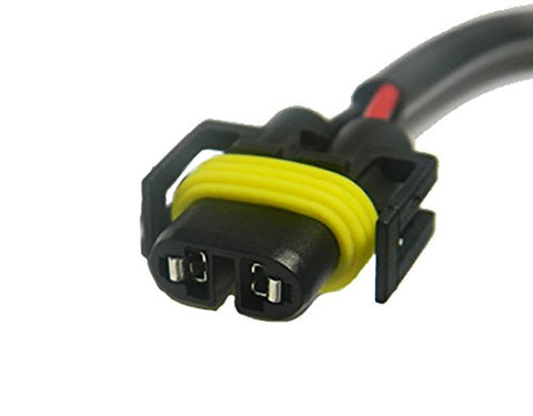 2x 5202 to H11 Pigtail Socket Wires For Subaru BRZ Scion FR-S Fog Light Conversion Retrofit