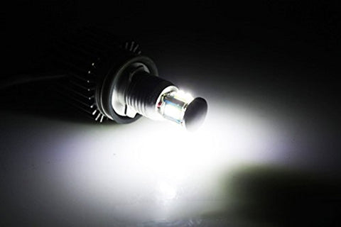 Mega 80W 7000K White H8 LED Angel Eyes Ring Marker Bulbs For BMW 1 3 5 X Series Z4 X5 X6