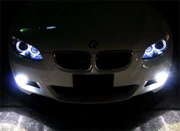 Mega 120W 7000K White H8 LED Angel Eyes Ring Marker Bulbs For BMW 1 3 5 X Series