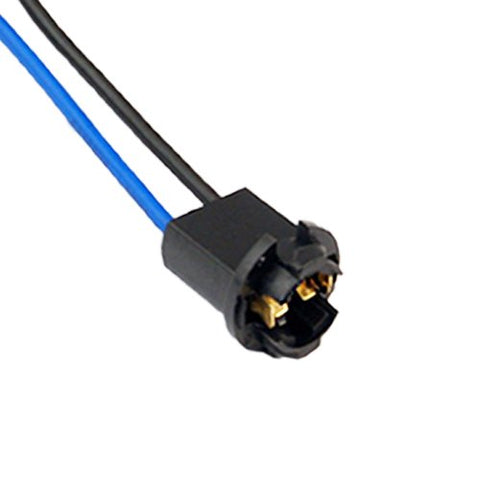 T10 Adapter Wiring Harness Sockets Wire For Fog Light Headlights Lamps
