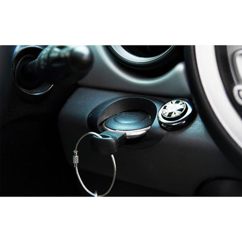 Silver Aluminum Remote Control Key Ring Rim Surrounding For Mini Cooper JCW R55 R56