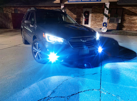 H3 LED FOG Lights Conversion Kit Bulbs 8000K Driving DRL Lamp Blue Light Bulb