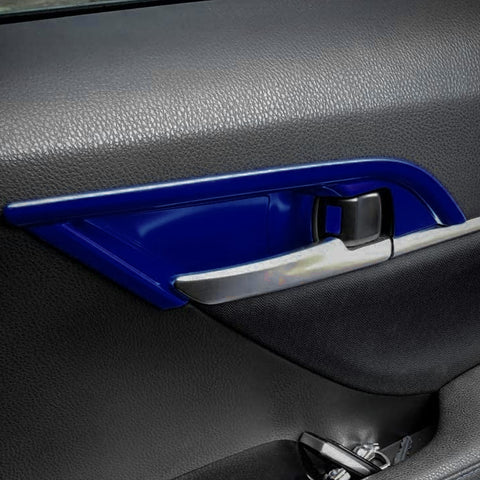 For Toyota Camry 2018-up Sport Blue Door Handle Bowl Cover Trims Dercoration 2X