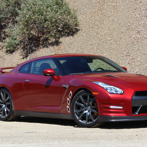 6x White w/ Carbon Fiber Pattern 3D PVC Night Reflect Car Vent Edge Bumper Decal