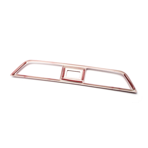 Red ABS Central Dashboard Air Vent AC Outlet Frame Cover Trim for Honda Accord 2018 2019