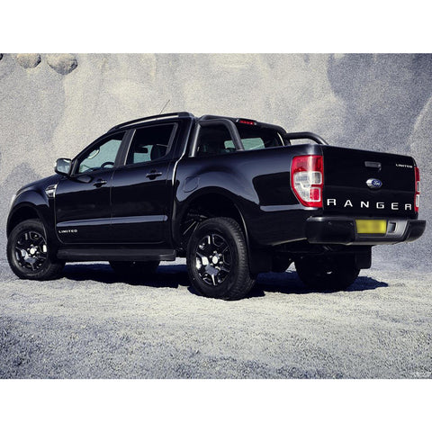 Matte Black / Red / White / Silver Rear Trunk Tailgate Vinyl Decal Insert Letter Sticker for Ford Ranger 2019