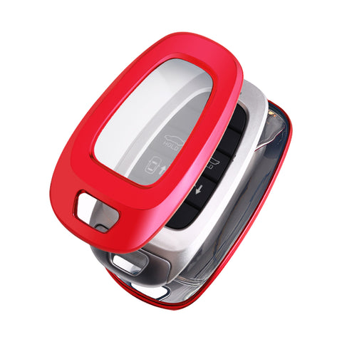 TPU Full Cover Keyless Entry Key Protector Skin For Hyundai Santa Fe 2020-2022