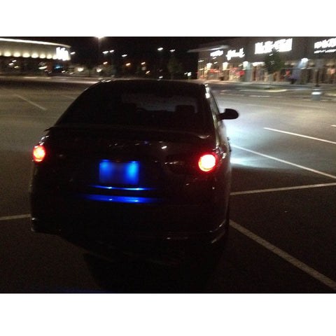 10x T10 168 194 LED White\ Blue 501 W5W 9-SMD Side Wedge License Light Bulbs 2825 192