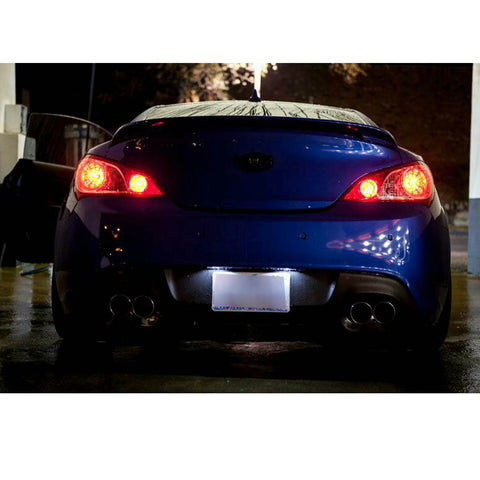 10x T10 168 194 LED White\ Blue 501 W5W 9-SMD Side Wedge License Light Bulbs 2825 192