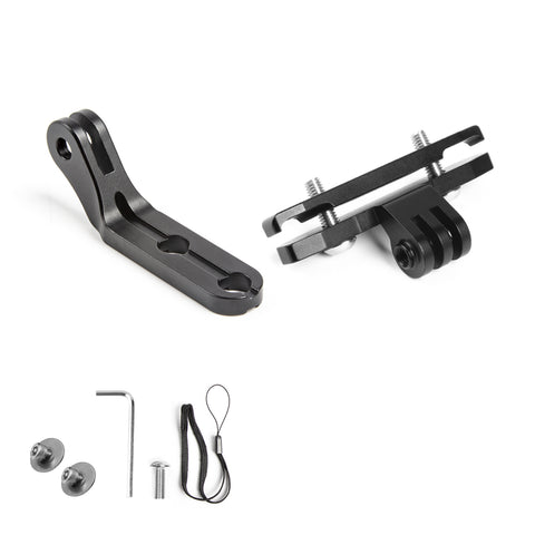 Bicycle Saddle Clamp Mount for Gopro Camera Garmin Varia RTL515 Rearview Radar