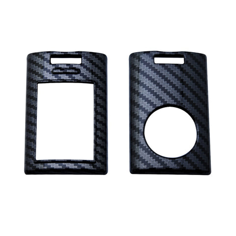Carbon Fiber Pattern Remote Smart Key Fob Cover Case for Cadillac ATS CTS XTS DTS Escalade