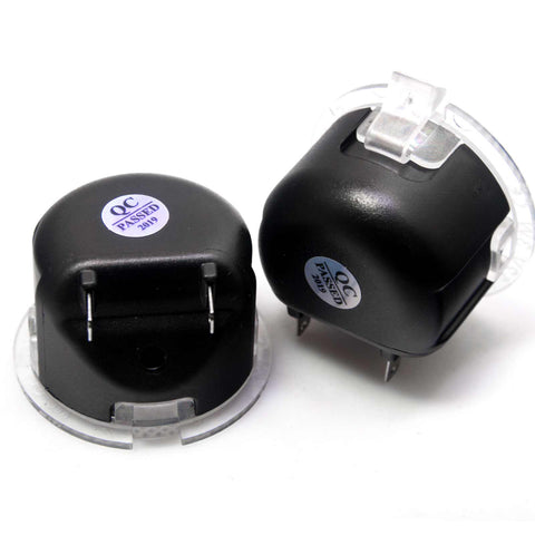 2x Xenon White LED Side Under Mirror Puddle Light for Toyota Tundra Sequoia 2007-2019 - High Power 18-SMD