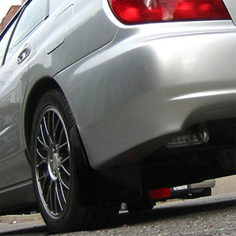 4PCS Front&Rear Black Universal Mud Flaps Splash Guards Fender Mudflap Mudguards