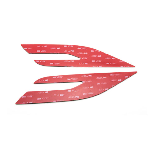 Carbon Fiber Style Front Headlight Eye Edge Cover Trim for Toyota Camry 2018-2020, Sporty Racing Car Headlight Eyelid Eyebrow Molding Decoration