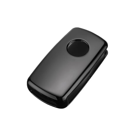 For Volkswagen Key Fob Cover, Soft TPU Key Holder Case Car Key Protector for VW Tiguan Touran Passat LaVida Sagitar Jetta Skoda Golf Polo Santana, Black