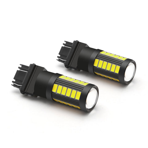 3157 4057R Red LED Tail Brake Light Bulb for Ford F-150 F-250 F-350 2002 - 2017