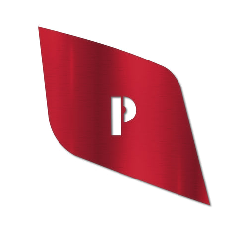 Gear Shift Knob P Parking Button Cover Trim Red Aluminum Compatible with BMW 5 Series G30 2016-2021, 6 Series GT G32 2018-2019, 7 Series G11 2015-2021, X3 G01 2017-2021, X4 G02 2018-2021