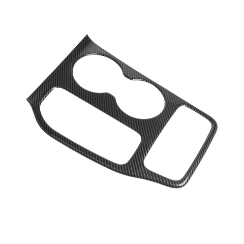 Carbon Fiber Texture Gear Shift Box Frame Trim For Jeep Grand Cherokee 2016-2020