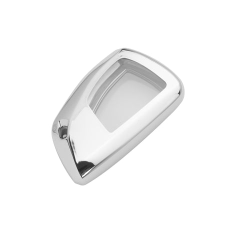 Silver Soft TPU Full Protect Remote Key Fob Cover For Chevrolet Suburban 2021-up