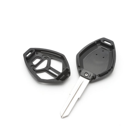 Keyless Entry Remote Fob Key for Mitsubishi Galant Eclipse Spyder Lancer Endeavor Outlander 2007-2012 Cover Case Replacement, Replace OUCG8D620MA(NO Chip)