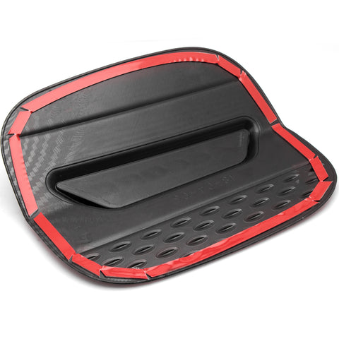 for Honda Accord 10th 2018 2019 Carbon Fiber Grain Fuel Tank Gas Cap Cover Oil Filler Cap Trim