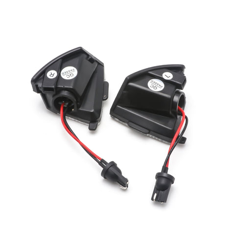 LED Side Mirror Puddle Light Assembly for Volkswagen Golf 5 Mk5 MKV Passat Jetta Eos, 18-SMD White Super Bright LED Side Under Mirror Puddle Lamp Rear View Mirror Puddle Light