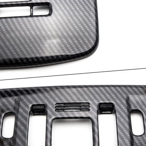 Sporty ABS Carbon Fiber Car Front Reading Light Lamp Cover Trim for Toyota Camry 2018-2024