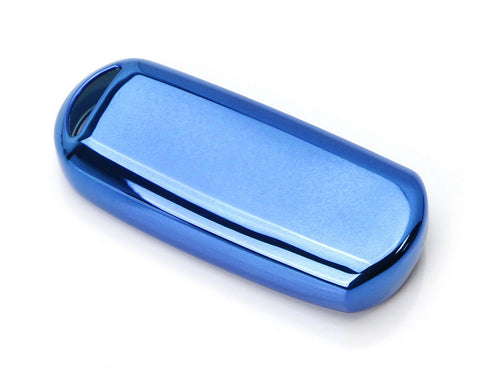 TPU Key Fob Cover Case Key Protective Shell for Mazda 2 3 5 6 8 CX3 CX5 CX7 CX9 MX5 Smart Remote Key 2/3/4-Button, Blue