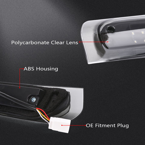 For 2003-09 Dodge Ram 2500 3500 LED Third 3rd Brake Light High Mount Cargo Lamp