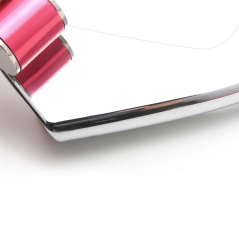 ABS Chrome / Carbon Fiber Style Front Fog Light Cover Trim Fog Lamp Eyebrow Eyelid Molding for Honda Accord 10th 2018 2019 2020