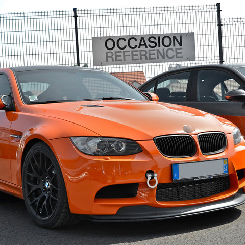 Silver CNC Euro Racing Style Tow Hook For BMW 1 3 5 Series X5 X6 Mini Cooper R55