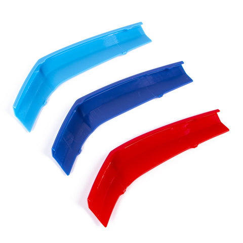 M-Colored Front Kidney Grille Insert Trim Cover For BMW 6 Series F12 F13 2016-18