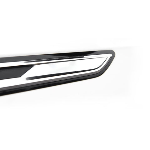 4pcs 3D Chrome R Line Emblem Car Side Wing Fender Decoration Cover Sticker Car Logo Badge Trim for Volkswagen Passat B8 2014 2015 2016 2017 2018 2019