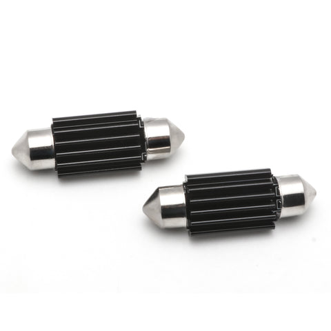 6418 LED Bulb, 36MM Festoon LED Bulb 6000K White Super Bright Car Interior Light, 6-SMD 3030 6411 DE3423 C5W LED Bulb for Dome Map Light Trunk Cargo License Plate Lamp