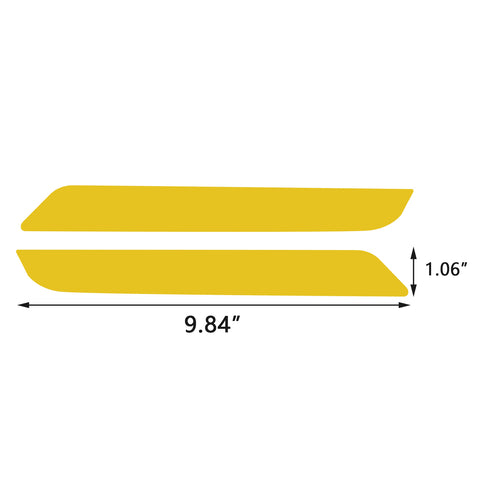 Xotic Tech Self Adhesive Front Fog Light DRL Tint Vinyl Film, Precut Fog Lamp Light Transmission Stickers Overlay Decal Exterior Decoration Compatible with Honda Accord 10th 2018 2019 2020