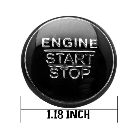 Blue / Black / Red Keyless Engine Push Start Stop Button Cap Trim for Toyota Camry Tacoma Corolla Prius Avalon Yaris