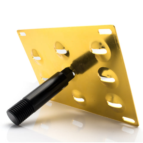 Black / Gold / Red 1 Set Sporty Racing Front Tow Hook License Plate Bumper Mounting Bracket Fit for Kia Stinger 2018+