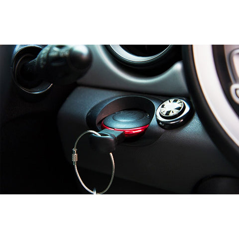 Red Aluminum Remote Control Key Ring Rim Surrounding For Mini Cooper JCW R55 R56