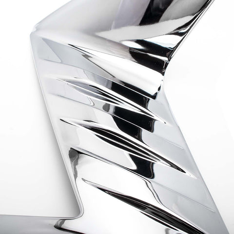 2x ABS Chrome Front Fog Light Frame Cover Molding Trim for Toyota RAV4 2016-2018