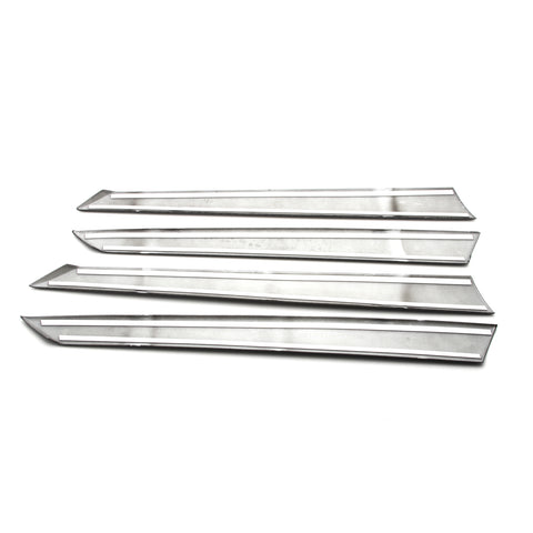 4pcs Car Interior Door Panel Stripe Cover Molding Trim ABS Carbon Fiber for Honda Accord 2018 2019