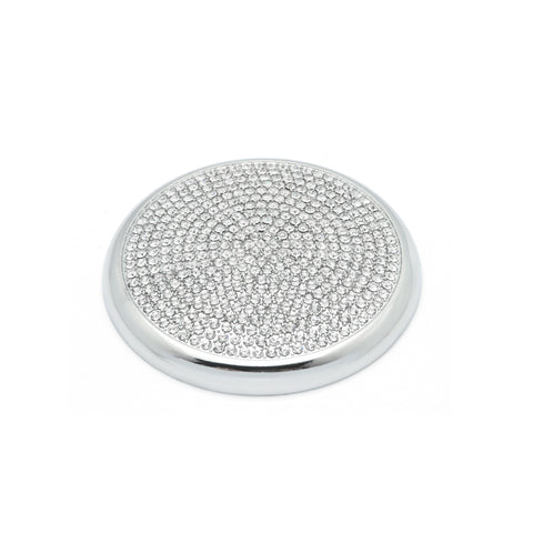 Bling Crystal Center Console Multimedia Control Knob Cover for Mercedes Benz W205 C Class X205 GLC Class W213 E Class, Car Interior Decoration Décor Bling